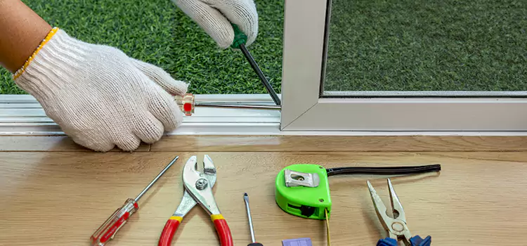 Sliding Door Track Replacement in Meridian, ID